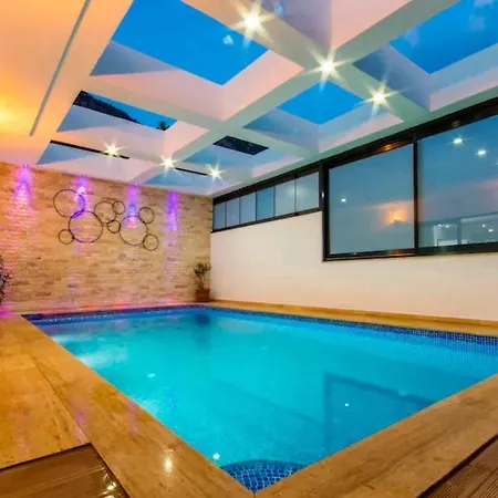 Kashoneymoonvillawith Indoorhotpool Andseaview 카스